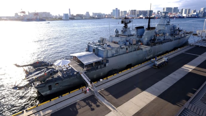 2021年11月8日 ドイツ海軍フリゲート艦 バイエルン撮影記 東京国際クルーズターミナル