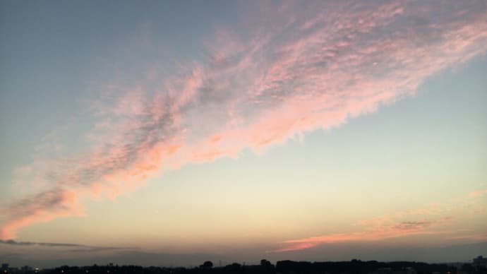 10-5_きょうの夕空