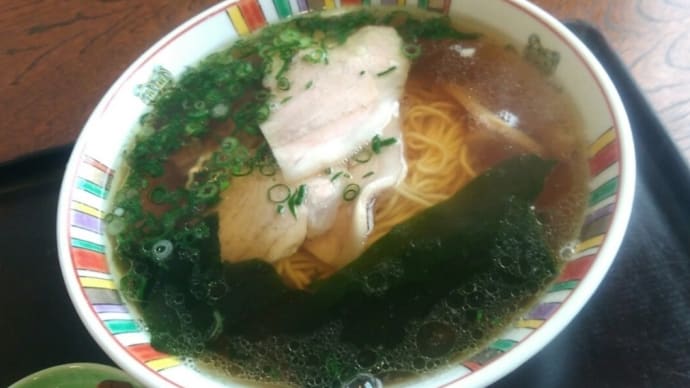 四十九杯目 浜松市浜北区 萬盛庵支店(浜北) 中華そば