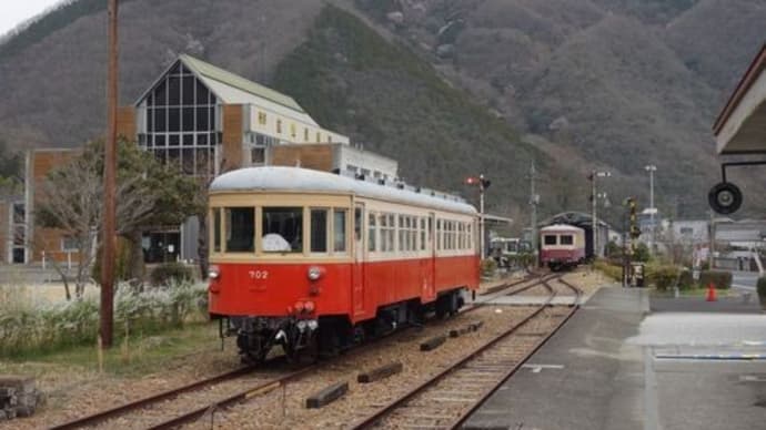 旧吉ヶ原駅（保存車両）