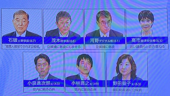 このメンバーしか居ない今、野党が議席を伸ばす戦後最大のチャンスやろ😁🎶