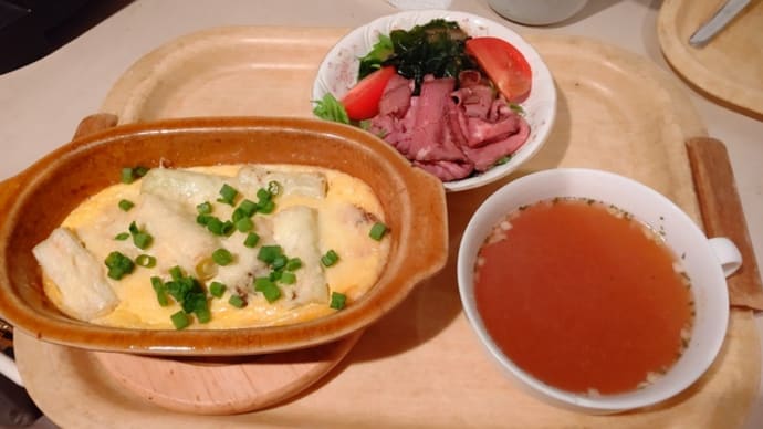 鮭と長ネギのコキール