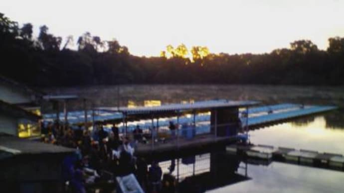 鮎川湖のワカサギ釣り開幕