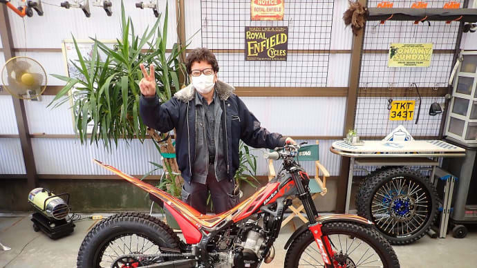 この度、BETAを正式に取扱い開始！オフロードの新しい仲間！第1号車はBETA EVO 2T 250 トライアルモデル納車です！
