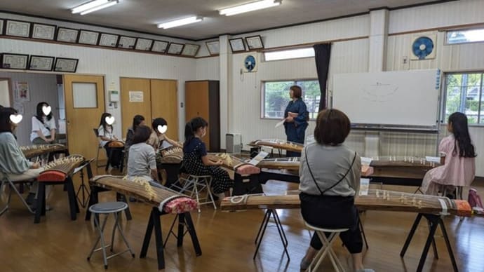 「やさしい箏教室」~1回目
