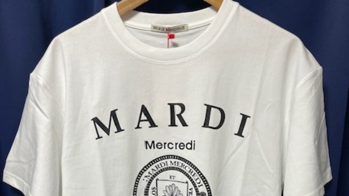 Mardi MercrediのホワイトTシャツ!