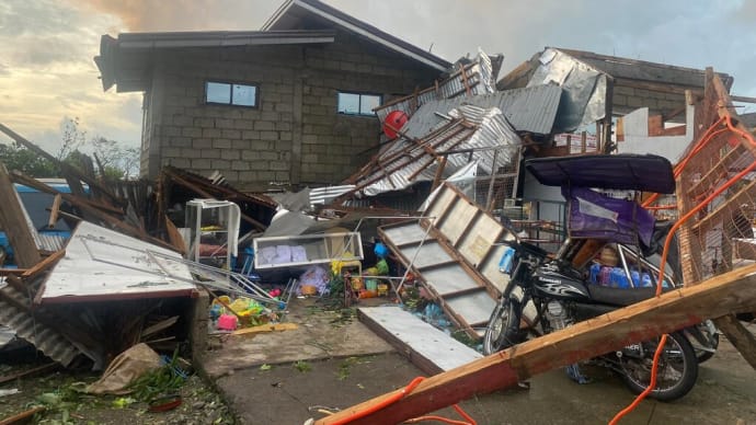 台風16号のフィリピンの被害