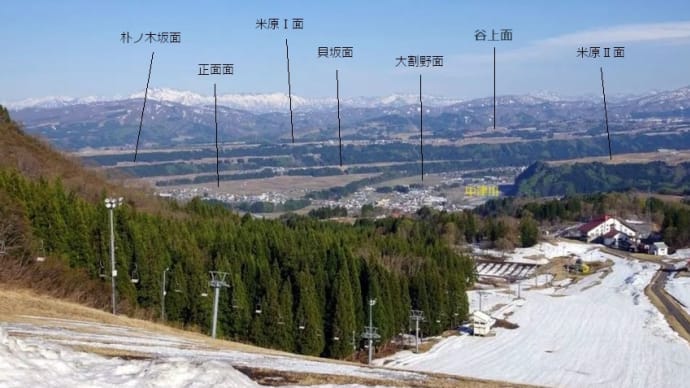 津南町の河岸段丘(河成段丘)の名称