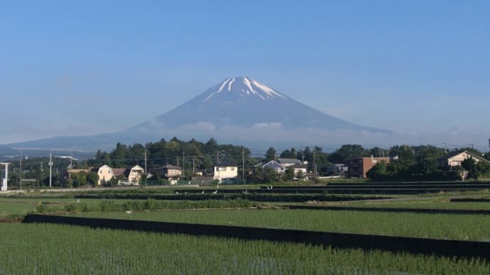 今朝の富士山（20240530）