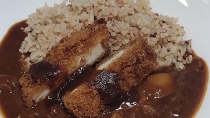 【05/06晩御飯】ハウス食品/カリー屋カレー辛口にお総菜のせてカツカレーにしたんだね:D