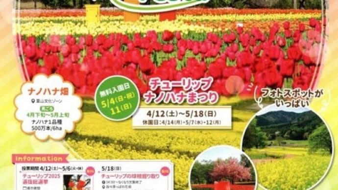 新しいカメラで、アルプスあづみの公園の菜の花とチューリップを、ジャズ喫茶「アンの家」でスピーカーを撮影。