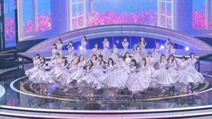 【紅白】乃木坂46、全員歌唱で「きっかけ」披露 ミセス大森元貴が即反応「きっかけえええええええ↑」
