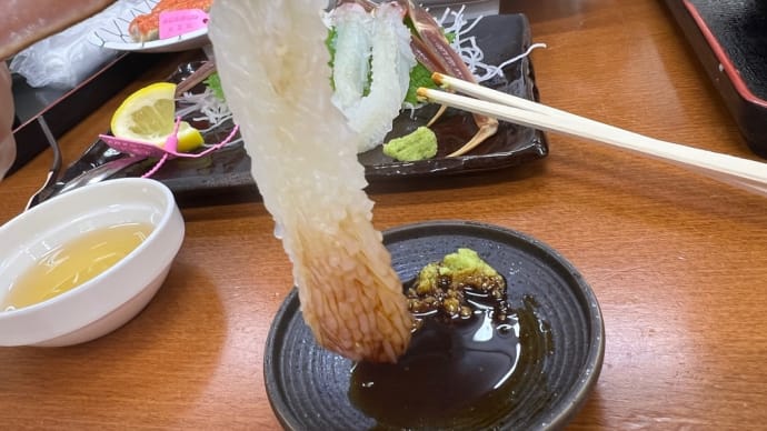 キャンピングカーで九州の旅11 (帰り道) ー松葉ガニー