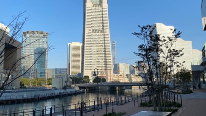 今朝も快晴な横浜みなとみらい