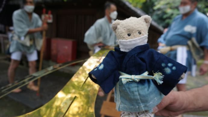3年ぶりに神輿渡御が行われた京都東山「粟田神社」のお祭り。剣鉾と神輿の姿に感激