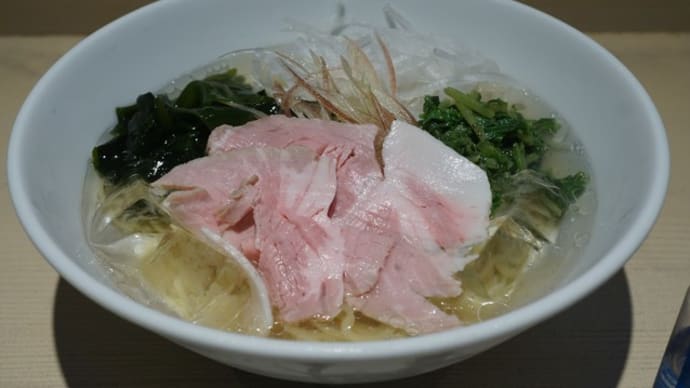 20147,148 麺's じむり「焼きあごの汐冷やし」「黒魔油の汐 麺from成美製麺」@石川県羽咋市 6月20日 昨日は行けなかったけど、それが幸いしコラボまで食べました!