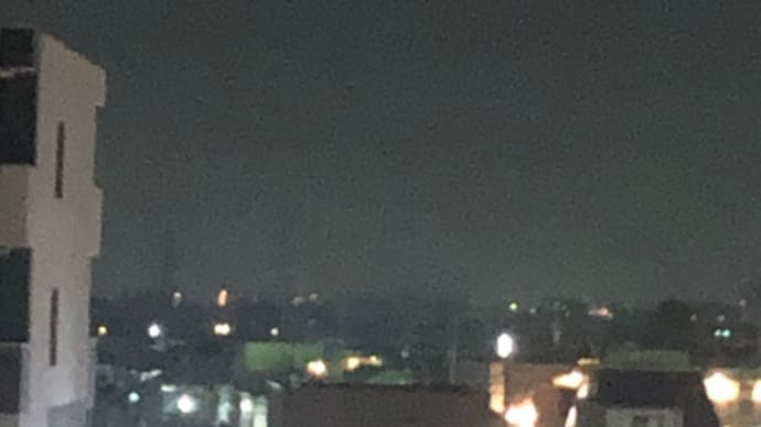 今朝はまた一段と。