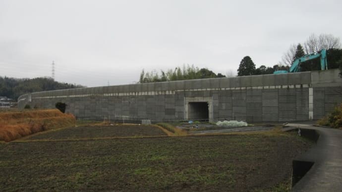2023/1時点の清滝生駒道路未開通区間の現況(その3)