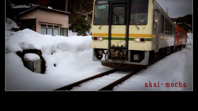 根雪の線路