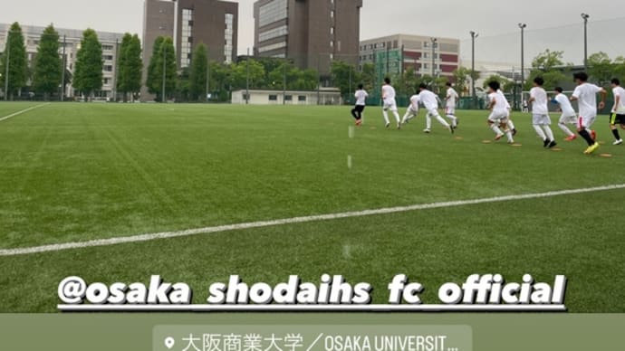 Training in 大阪商業大学