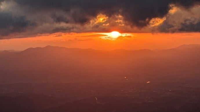 天孫降臨の地で初日の出🌄