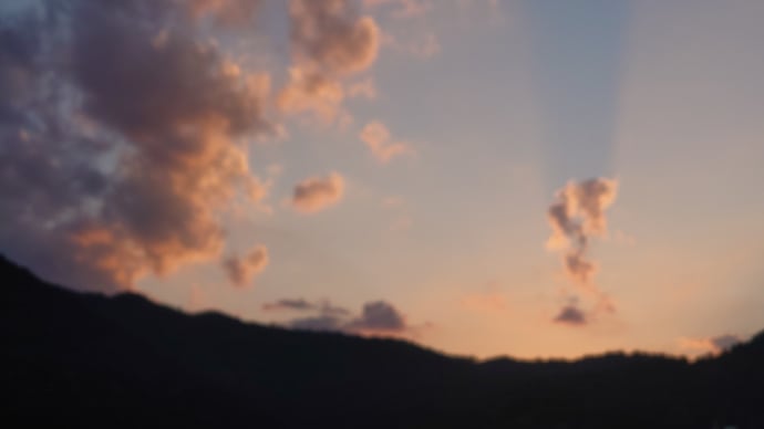 「夕焼け」