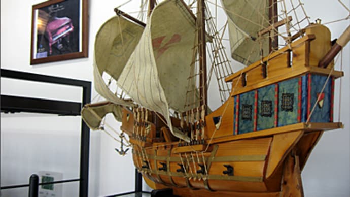 帆船模型　サンタマリア号