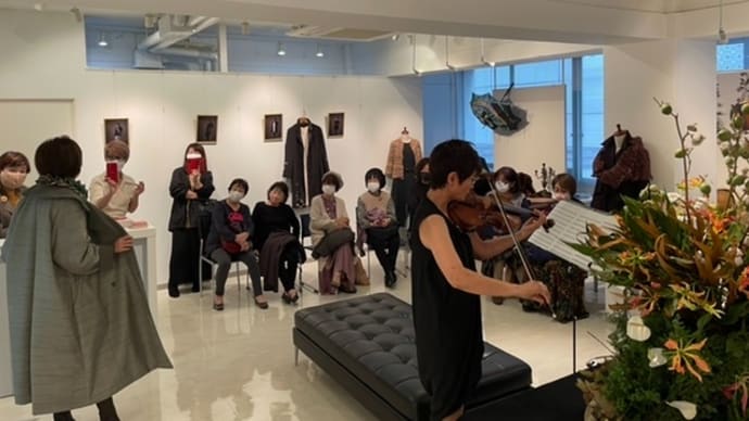 「銀座展示会3日目」
