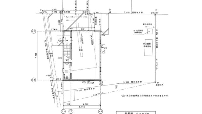 草加市小山の消防団小屋が建てかわります
