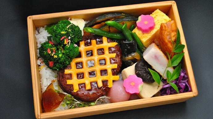 マルシンハンバーグのチーズハン弁当♪