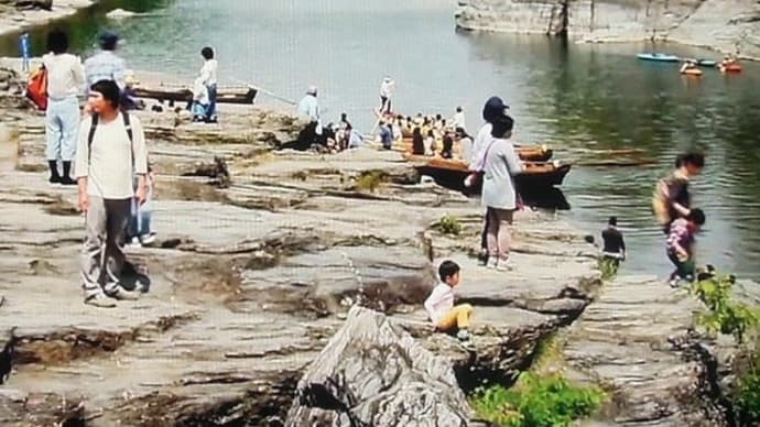 埼玉の景勝地・長瀞渓谷④「地球の窓と呼ばれる 岩畳」