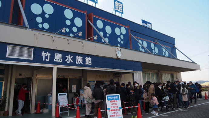 竹島水族館に行きました