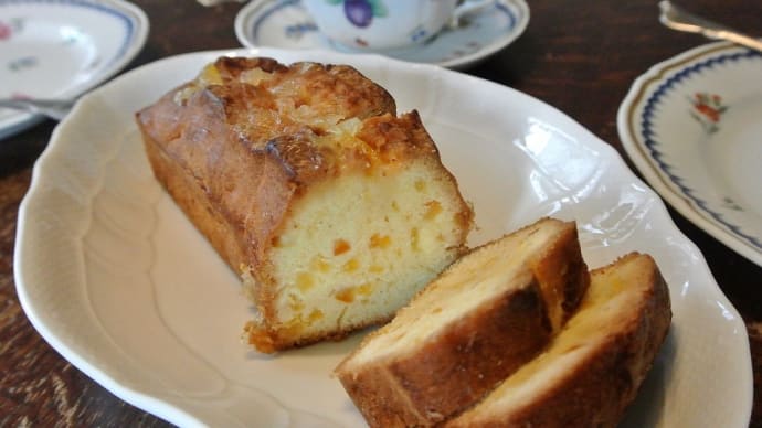 今年最初の手作りケーキは・・・オレンジケーキでした。