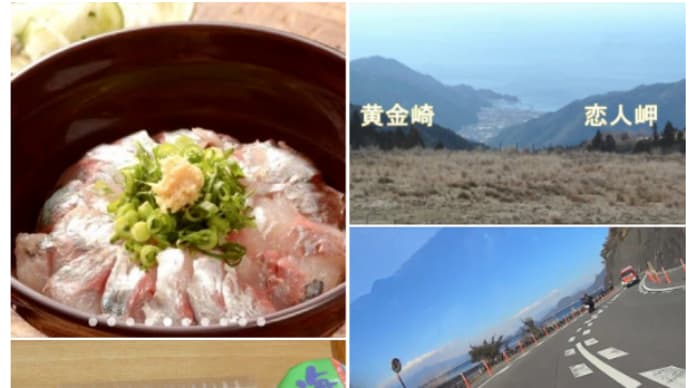 絶景の 西伊豆スカイラインで沼津へ 内浦漁協「いけすや」で舌鼓 🐟