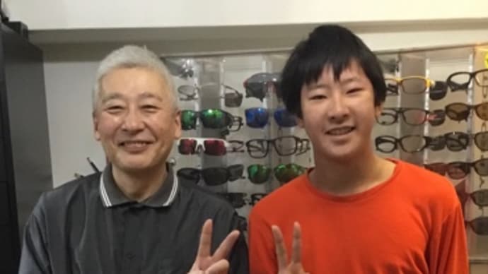 本日ご来店のアスリート様は... Jr.アスリートのO様です。