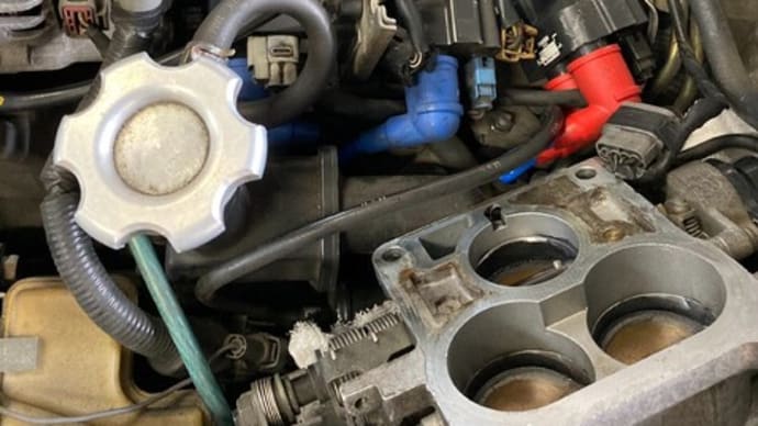 RX-7(FD3S)バキュームホース交換&スポーツ触媒
