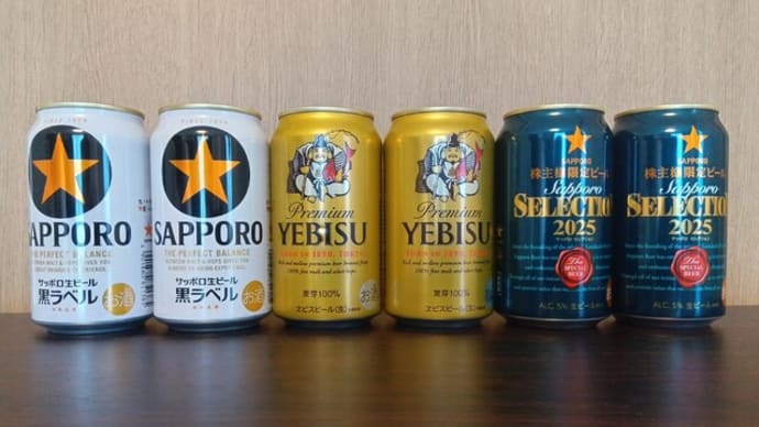 【株主優待】サッポロホールディングス:ビール詰め合わせセット(2025)