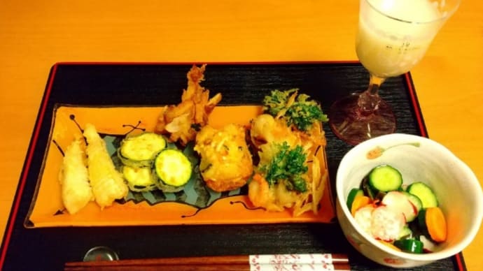 夕食と博多まっこり