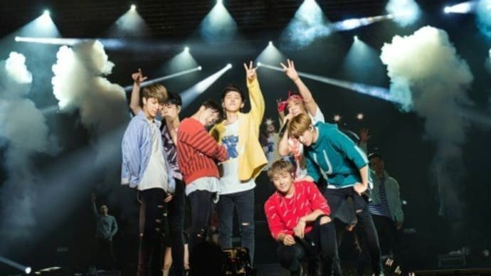 上海コンサートのiKON
