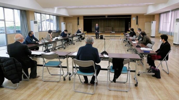 知恵の輪委員会&介護保険運営協議会&上生坂上空からの風景