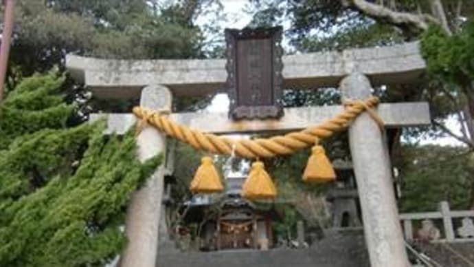 厳島（いつくしま）神社 in 山口県萩市椿東