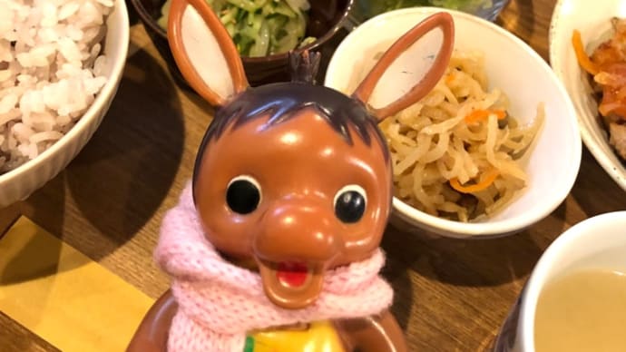 ロバくんとランチの時間