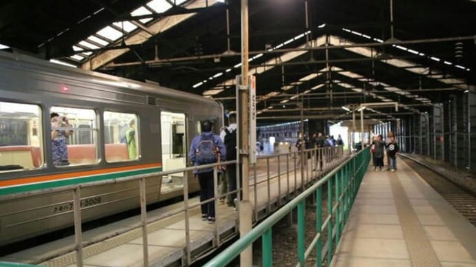 仙山線経由左沢線と峠駅の旅 7(完) 「ちから~餅、峠の名物、ちから~餅」