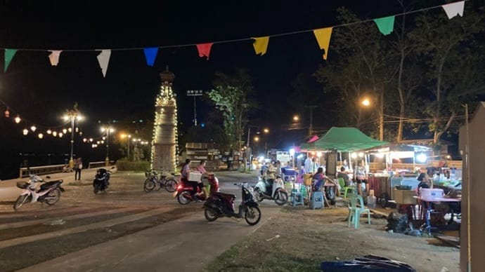 チェンカーン ワットターコク夜市