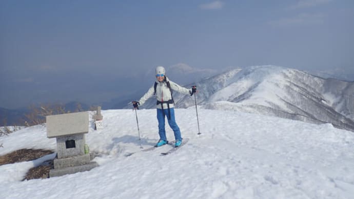 銀杏峰から部子山(二通谷)