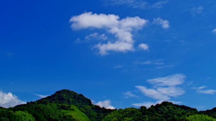 青い空