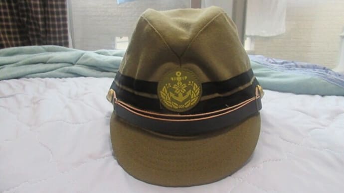中田商店の海軍士官用第三種略帽の革製あご紐