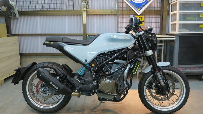 もう直ぐプライダース走行会。社長レースラストラン!Husqvarna SVARTPILEN 401で最初で最後の挑戦です!