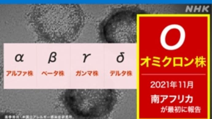 新型コロナウイルス変異株