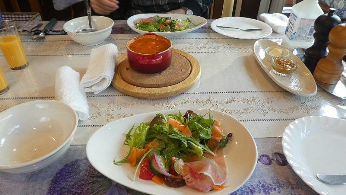 ペンション『さらの木』朝食
